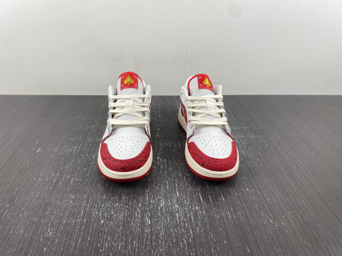 air jordan 1 low spades dj5185-100