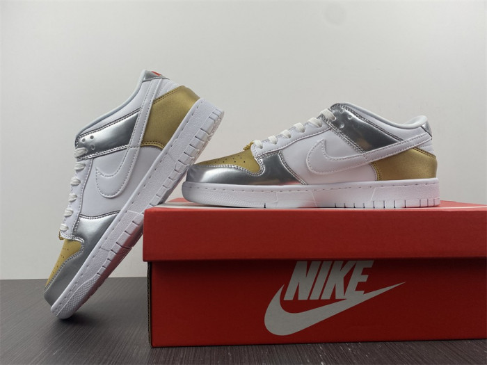 nike dunk low wmns “metallic” dh4403-700