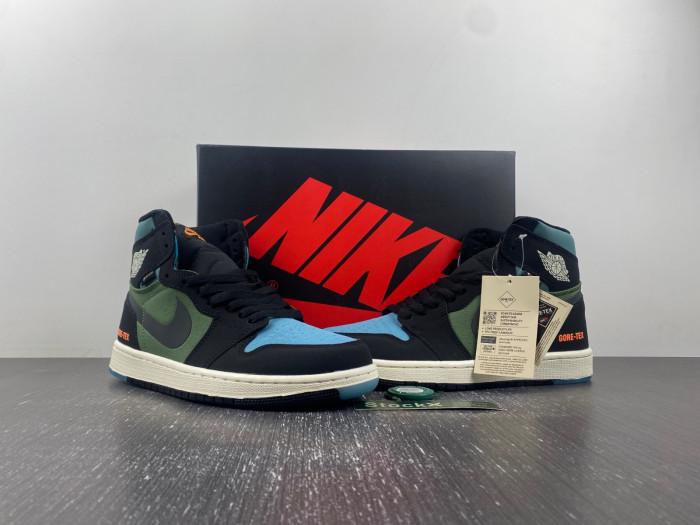 air jordan 1 element gore-tex “sky j light olive” db2889-003