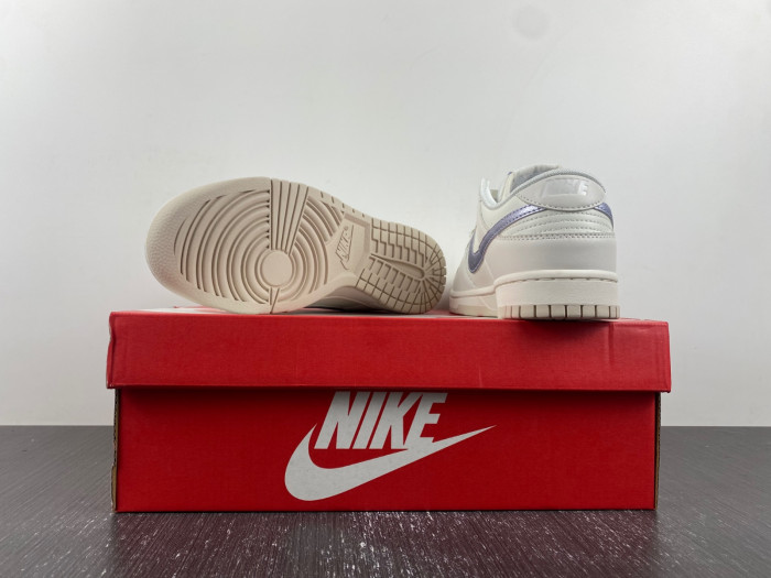 nike dunk low ess sail oxygen purple (women
