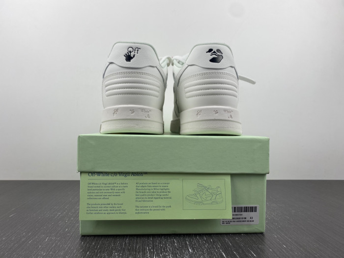 off-w out of office lace-up sneakers