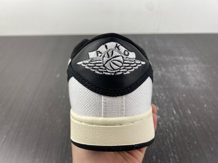 air jordan 1 retro ajko low black white dx4981-100