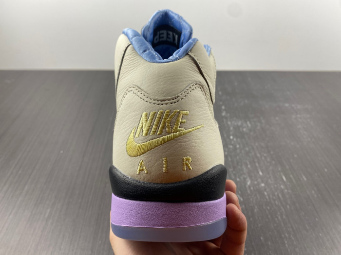 dj khaled x air jordan 5 “sail” dv4982-175