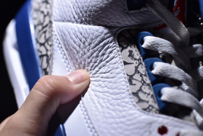 air jordan 3 retro true blue nike air first look 854262-106