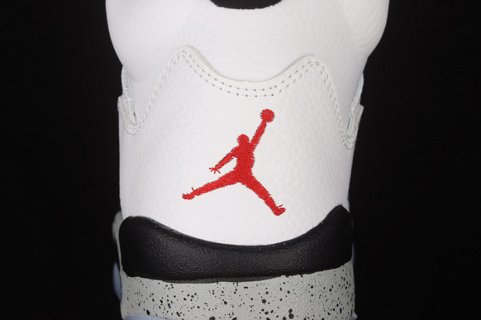 air jordan 5 retro "white cement" mens 136027-104