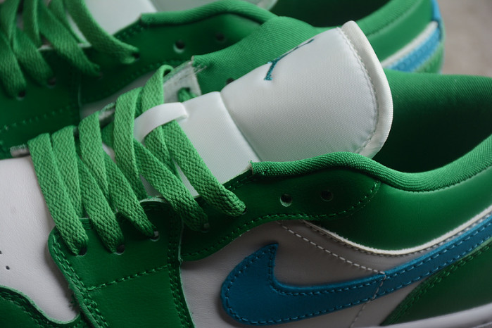 air jordan 1 low “lucky green” dc0774-304