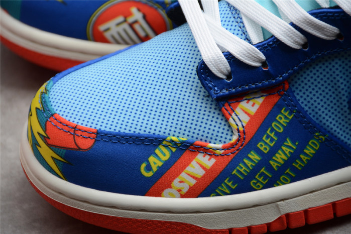 nike sb dunk low retro “firecracker” dd8477-446