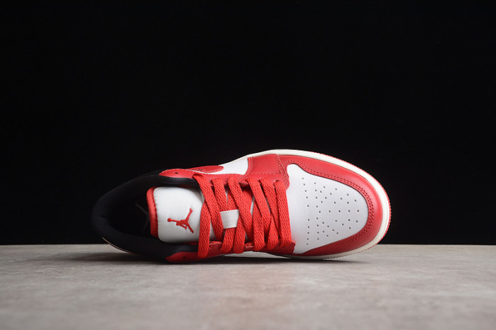 jordan 1 low reverse black toe dc0774-160