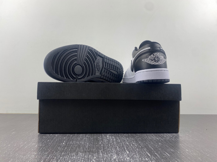 air jordan 1 low “white/black” 553558-132