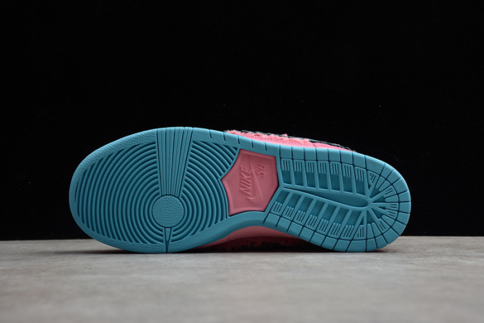 grateful dead x nike sb dunk low pink bear cj5378-600
