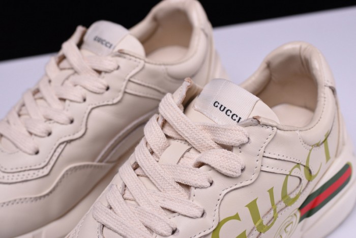 g*u*i logo rhyton vintage trainer sneaker
