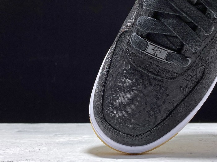fragment clot nike air force 1 black cz3986-001