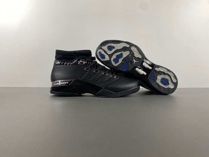 Air Jordan 17 OG Low Black Chrome 2024 303891-004