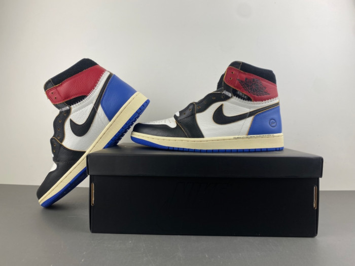 Air Jordan 1 High Fragment x Union LA Varsity Red Sport Royal IO7847-002